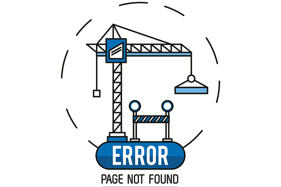 404 Fehler - Seite nicht gefunden